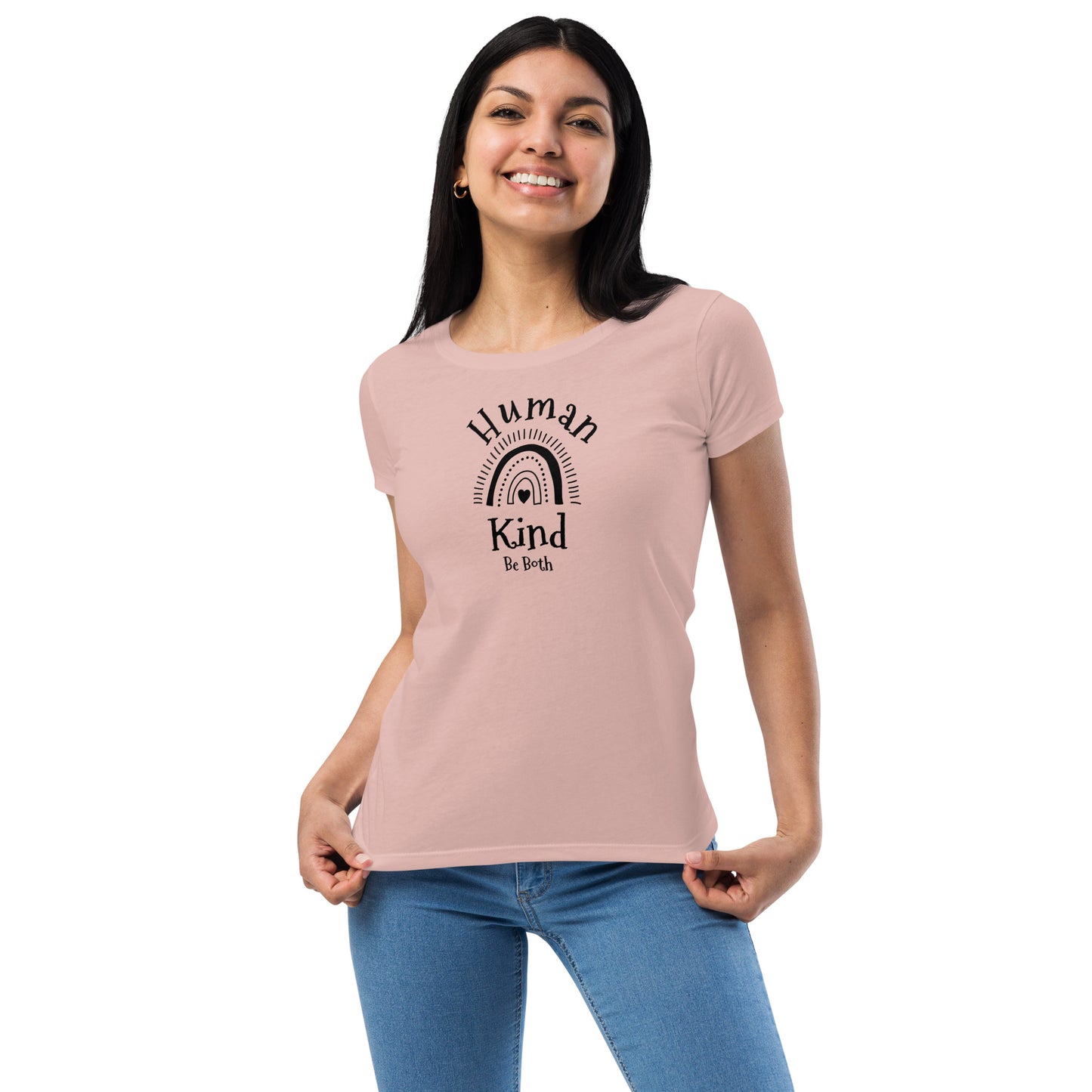 Human Kind Ladies Fitted Tee