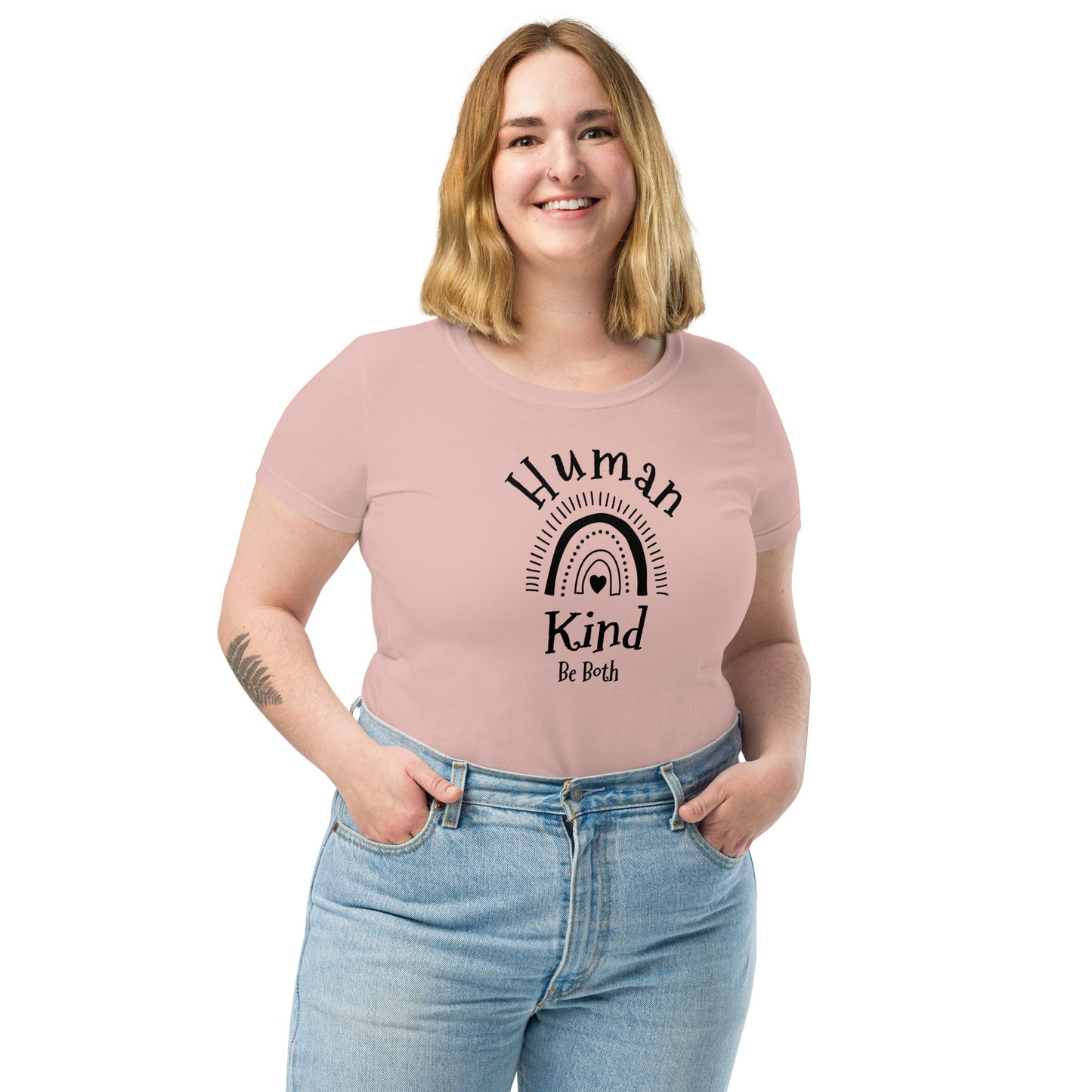 Human Kind Ladies Fitted Tee