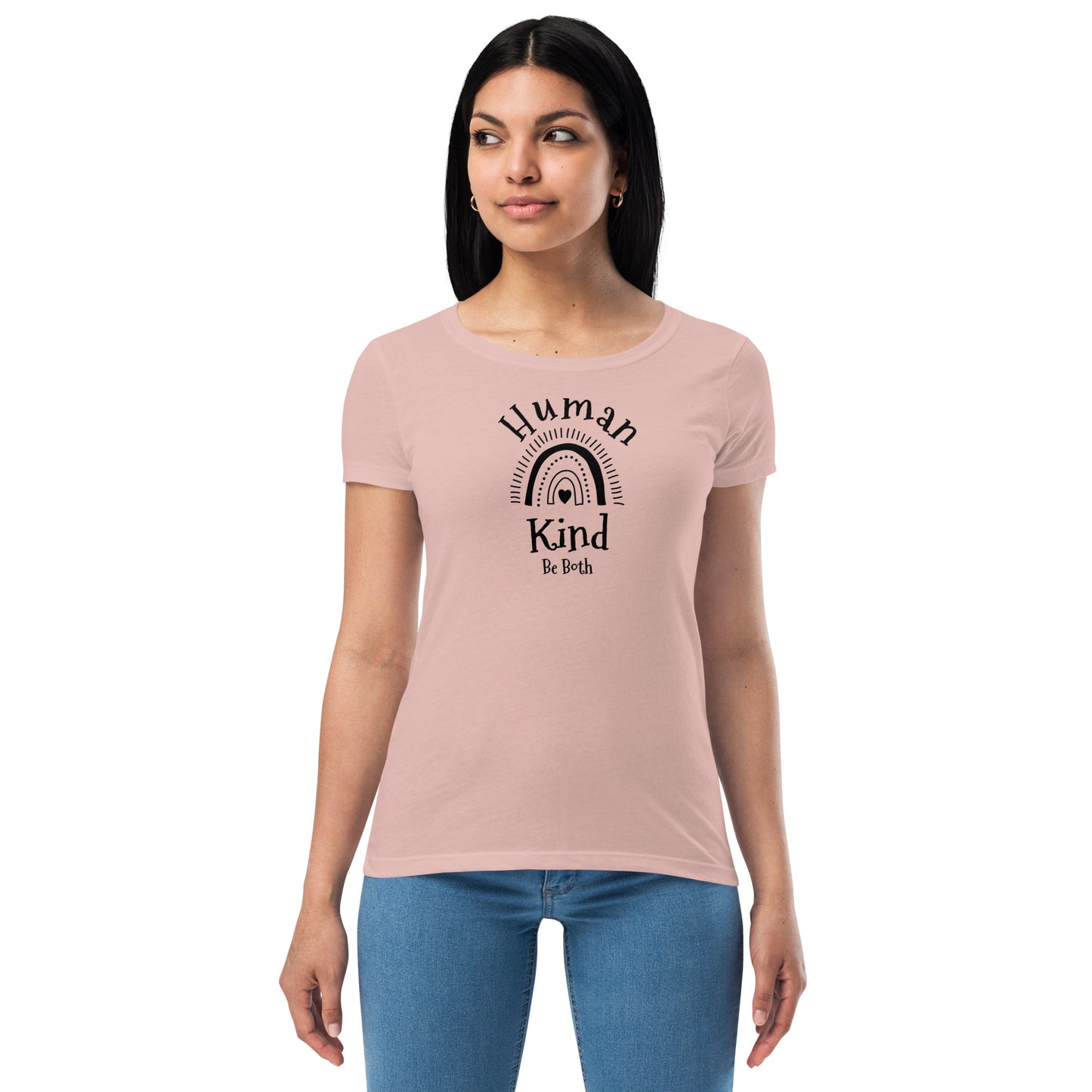 Human Kind Ladies Fitted Tee