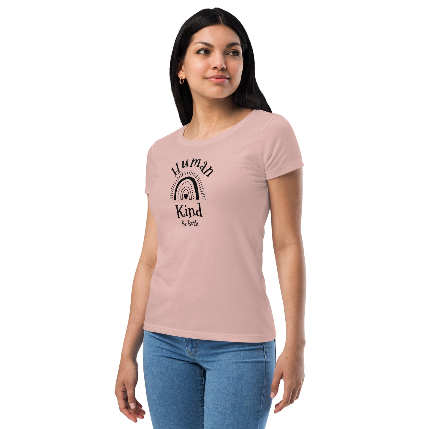 Human Kind Ladies Fitted Tee