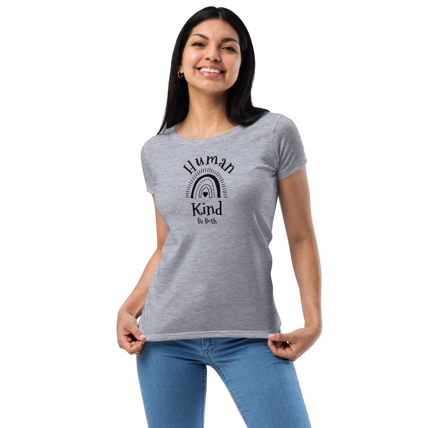 Human Kind Ladies Fitted Tee