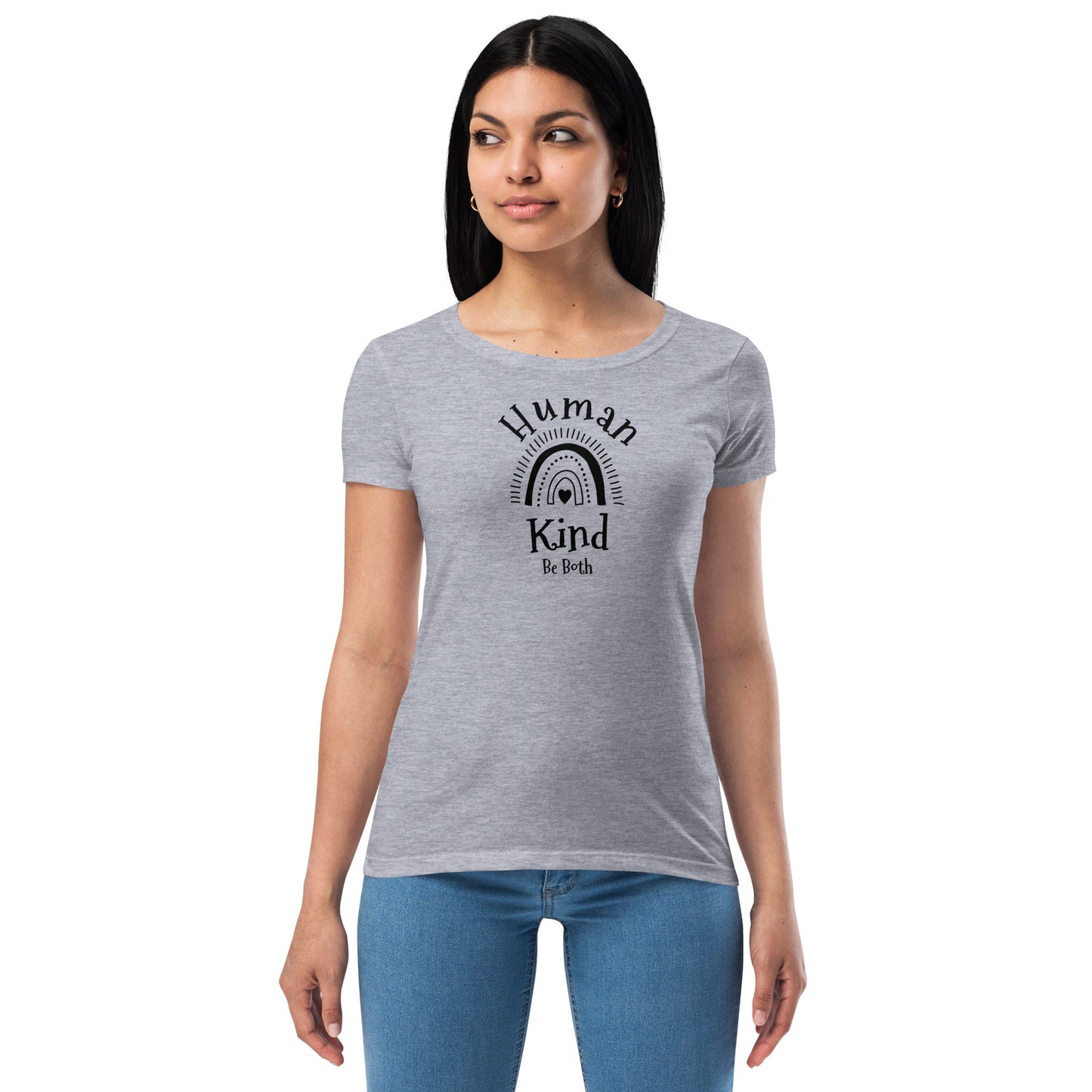 Human Kind Ladies Fitted Tee