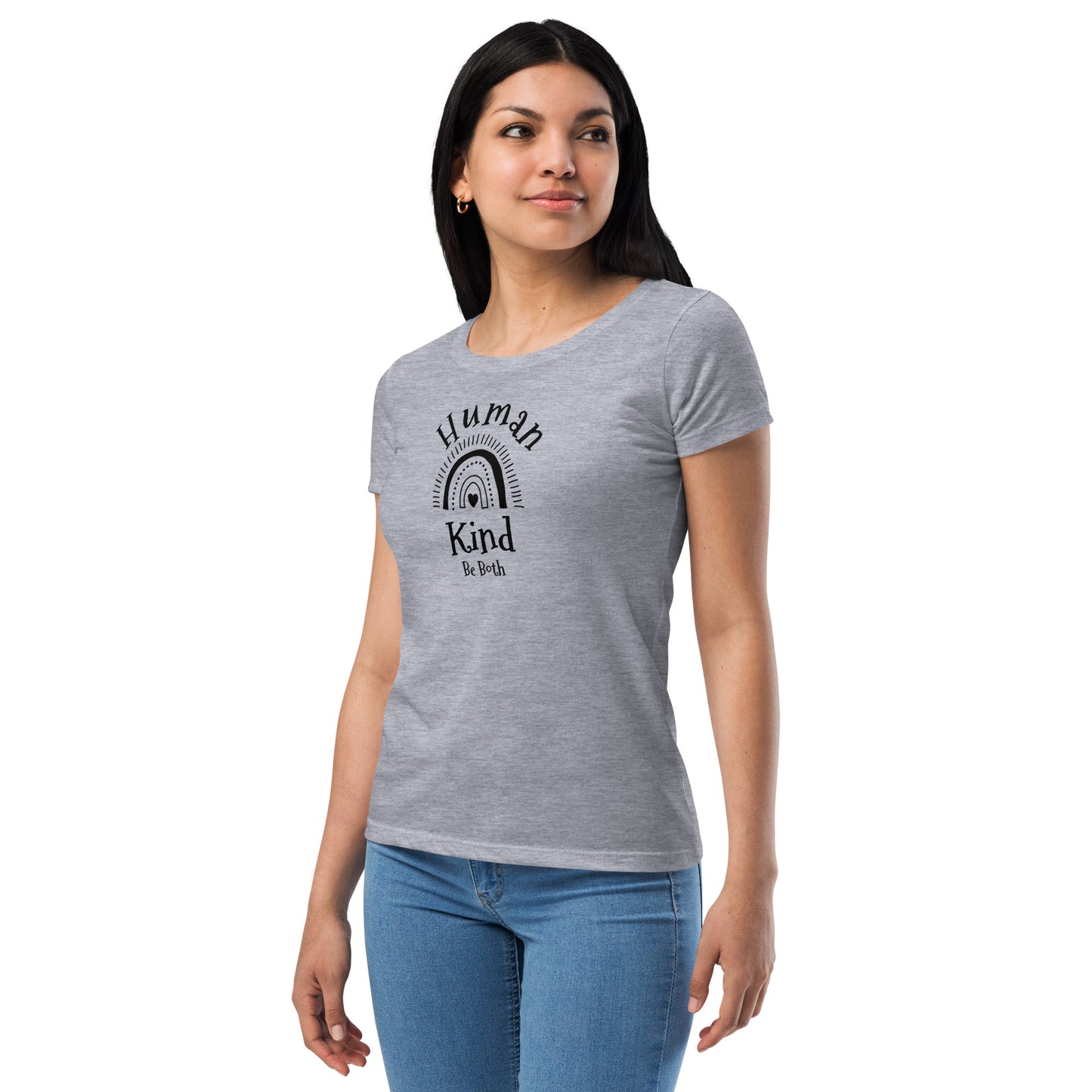 Human Kind Ladies Fitted Tee