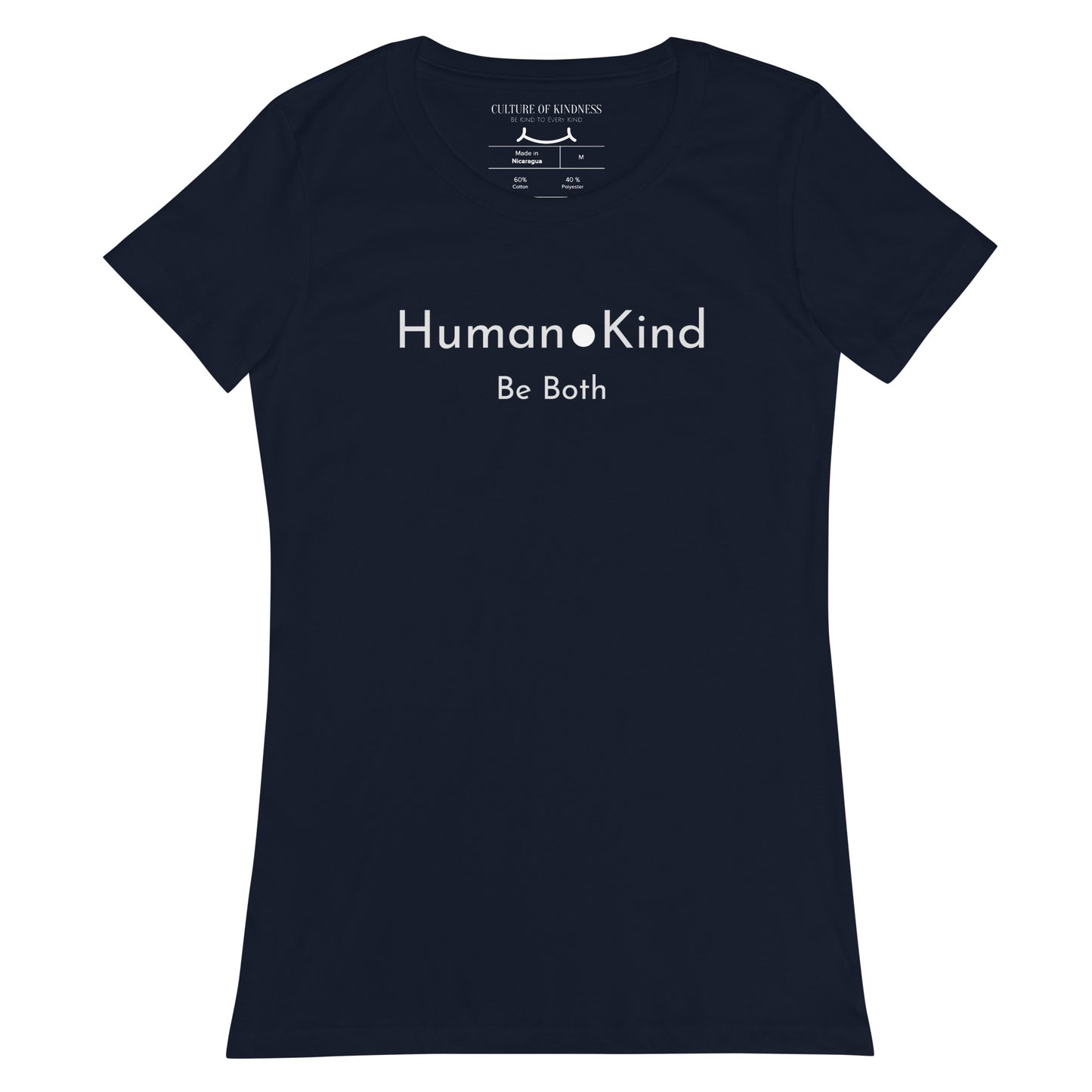 Human Kind Ladies Fitted Tee