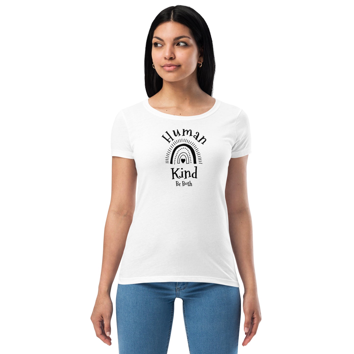 Human Kind Ladies Fitted Tee