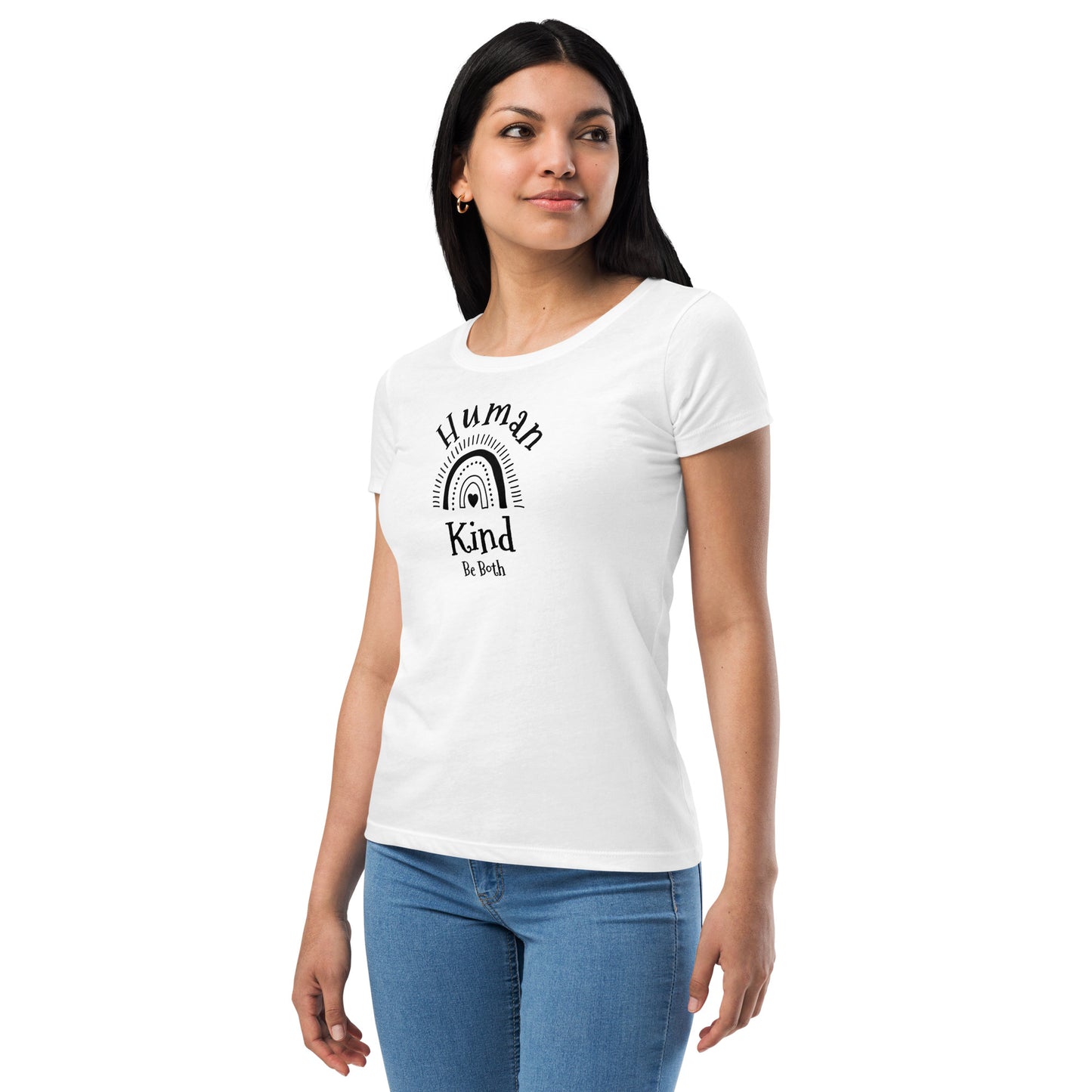 Human Kind Ladies Fitted Tee